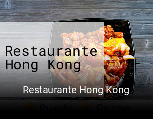 Restaurante Hong Kong reserva de mesa