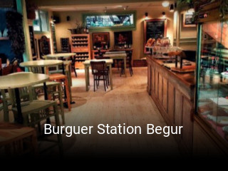 Reserve ahora una mesa en Burguer Station Begur