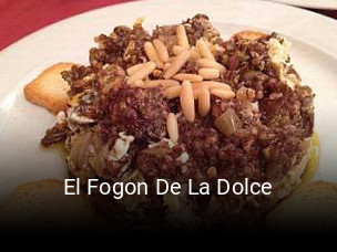 Reserve ahora una mesa en El Fogon De La Dolce