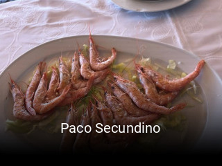 Paco Secundino reserva