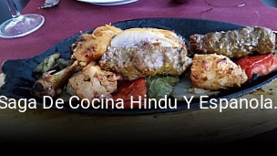 Saga De Cocina Hindu Y Espanola. reservar en línea