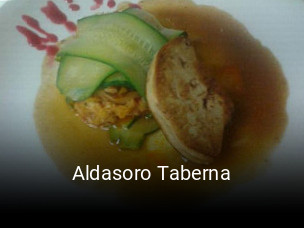 Aldasoro Taberna reserva de mesa