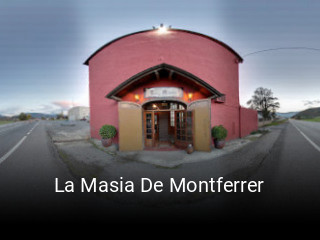 Reserve ahora una mesa en La Masia De Montferrer