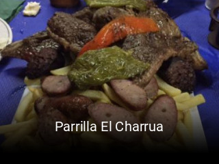 Parrilla El Charrua reserva de mesa