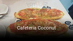 Cafeteria Coconut reservar mesa