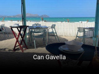 Can Gavella reserva de mesa