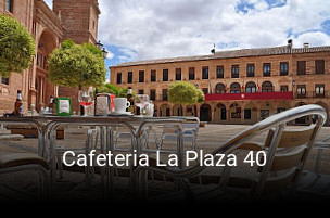 Cafeteria La Plaza 40 reserva