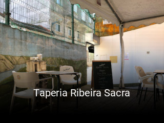 Taperia Ribeira Sacra reservar en línea