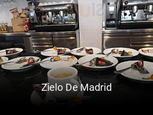 Reserve ahora una mesa en Zielo De Madrid