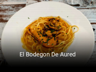 El Bodegon De Aured reservar mesa