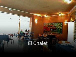 Reserve ahora una mesa en El Chalet