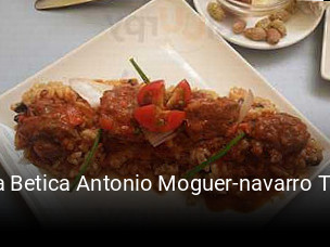 Reserve ahora una mesa en Pena Betica Antonio Moguer-navarro Tapas
