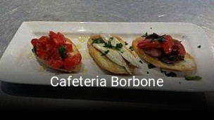 Cafeteria Borbone reservar mesa