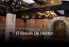Reserve ahora una mesa en El Rincon De Hector