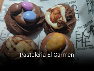 Pasteleria El Carmen reservar en línea