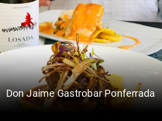Don Jaime Gastrobar Ponferrada reserva de mesa