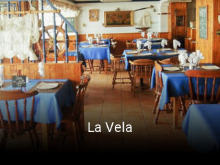 Reserve ahora una mesa en La Vela