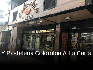 Y Pasteleria Colombia A La Carta reserva de mesa