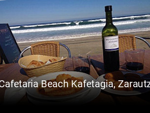 Cafetaria Beach Kafetagia, Zarautz reserva de mesa