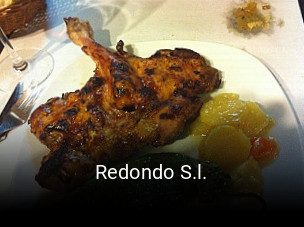 Redondo S.l. reserva de mesa