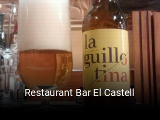 Reserve ahora una mesa en Restaurant Bar El Castell