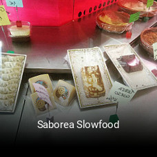 Saborea Slowfood reservar mesa