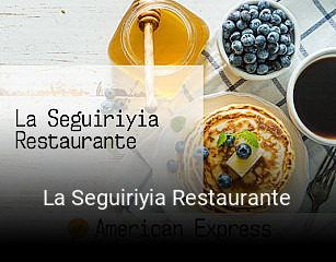 La Seguiriyia Restaurante reserva de mesa