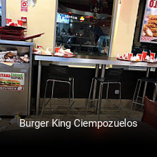 Burger King Ciempozuelos reservar mesa