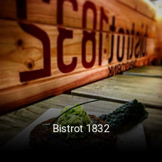 Bistrot 1832 reserva de mesa