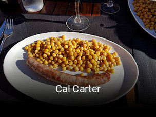 Reserve ahora una mesa en Cal Carter