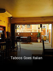 Taboos Goes Italian reservar mesa