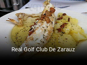 Real Golf Club De Zarauz reservar mesa