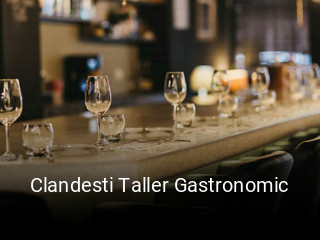 Reserve ahora una mesa en Clandesti Taller Gastronomic