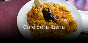 Café de la Iberia reservar mesa
