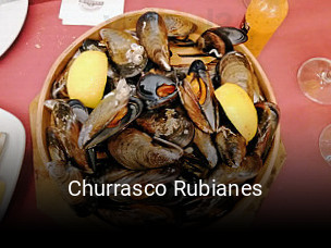 Churrasco Rubianes reserva de mesa