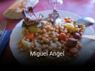 Reserve ahora una mesa en Miguel Angel