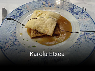 Karola Etxea reserva de mesa