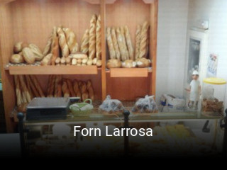 Reserve ahora una mesa en Forn Larrosa