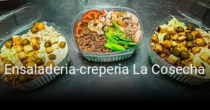Ensaladeria-creperia La Cosecha reserva de mesa