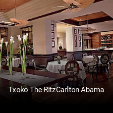 Txoko The RitzCarlton Abama reservar mesa