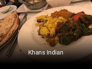 Reserve ahora una mesa en Khans Indian