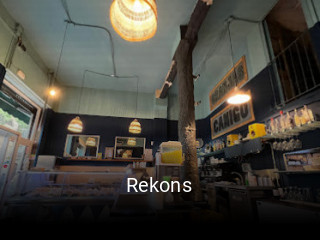 Reserve ahora una mesa en Rekons