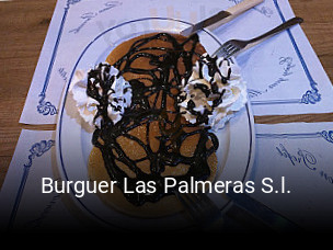 Burguer Las Palmeras S.l. reserva de mesa