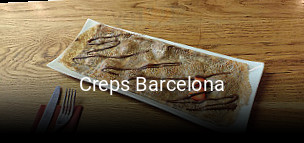 Creps Barcelona reserva de mesa