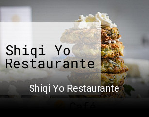 Reserve ahora una mesa en Shiqi Yo Restaurante