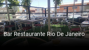 Bar Restaurante Rio De Janeiro reserva de mesa
