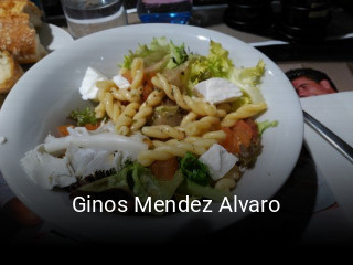 Reserve ahora una mesa en Ginos Mendez Alvaro