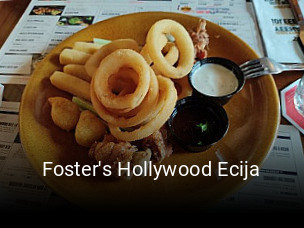 Reserve ahora una mesa en Foster's Hollywood Ecija