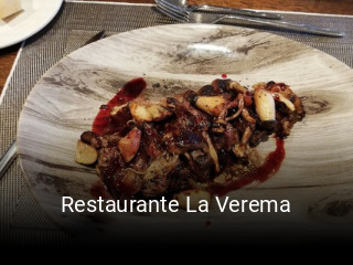 Restaurante La Verema reserva de mesa