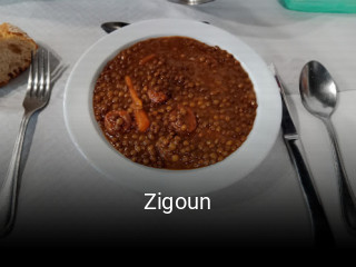 Reserve ahora una mesa en Zigoun